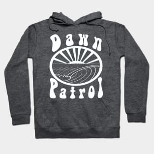 Dawn Patrol Simple White graphx Hoodie